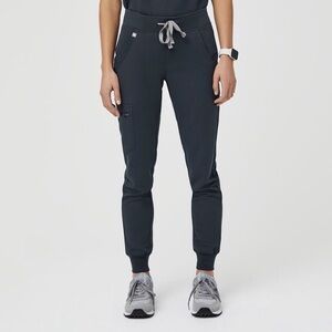 FIGS XS Petite Zamora Jogger Scrub Pants Dark Harbor